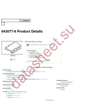 643077-8 datasheet  